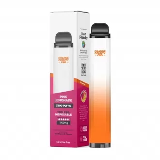 Pink Lemonade XL Vape Pen 1000mg CBD+CBG (ready to use)